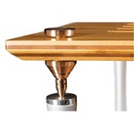 Quadraspire Q4 Evo Bamboo 3 shelf Hi-Fi Table