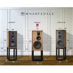 Wharfedale Super Linton Heritage Speakers with Stands