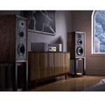 Wharfedale Super Linton Heritage Speakers with Stands